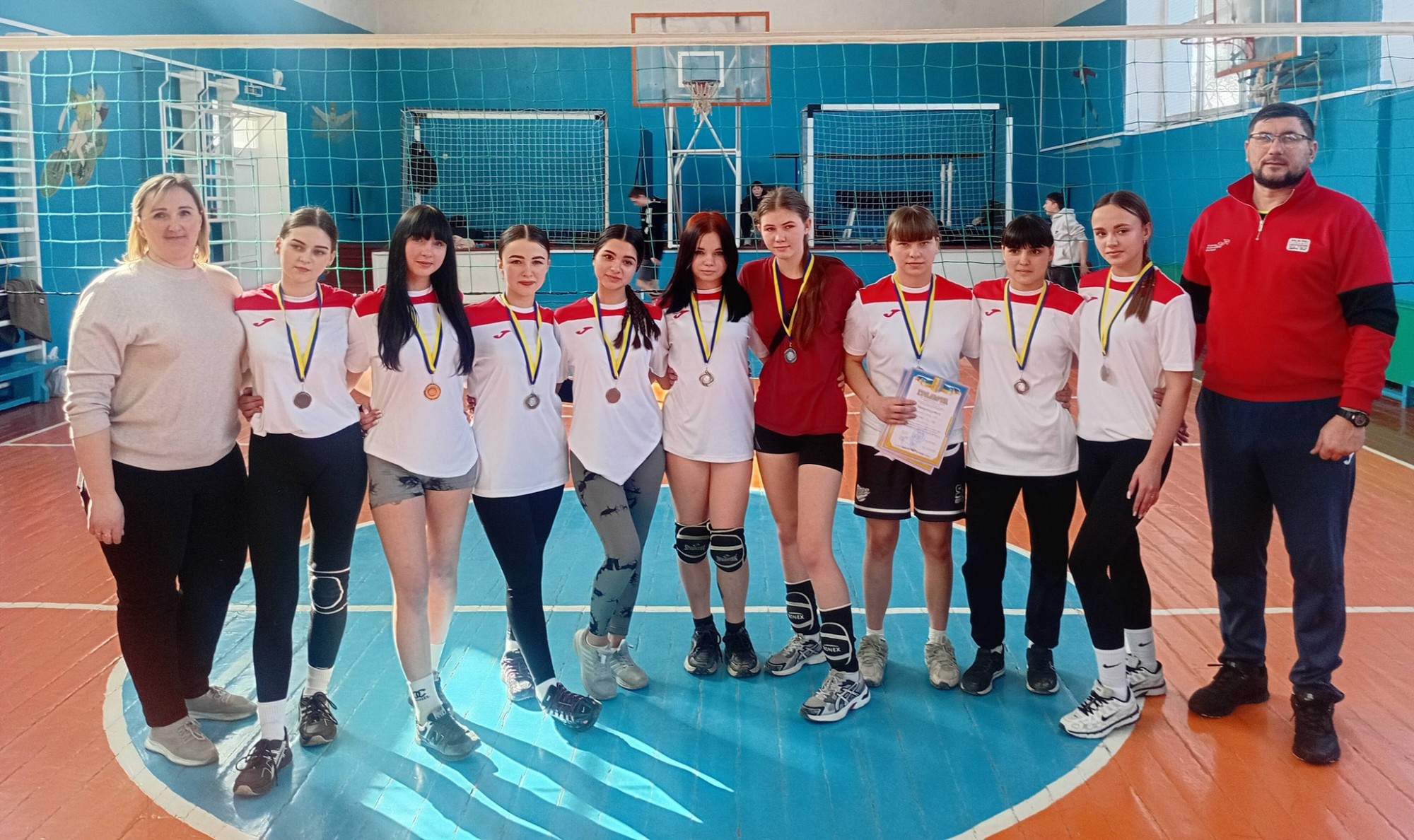 Обласні юнацькі спортивні ігри серед громад: у класичний волейбол грали дівчата