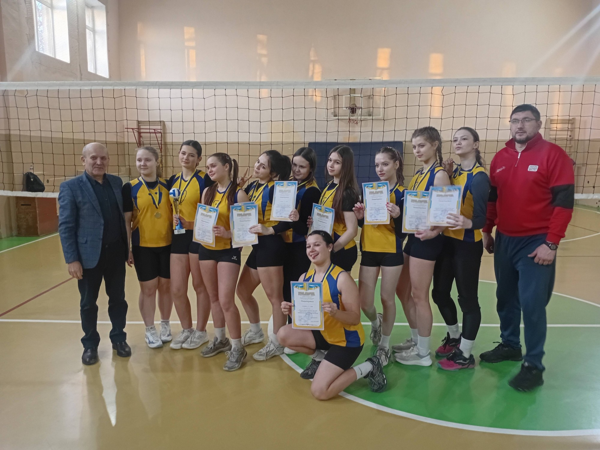 Обласні юнацькі спортивні ігри серед громад: у класичний волейбол грали дівчата