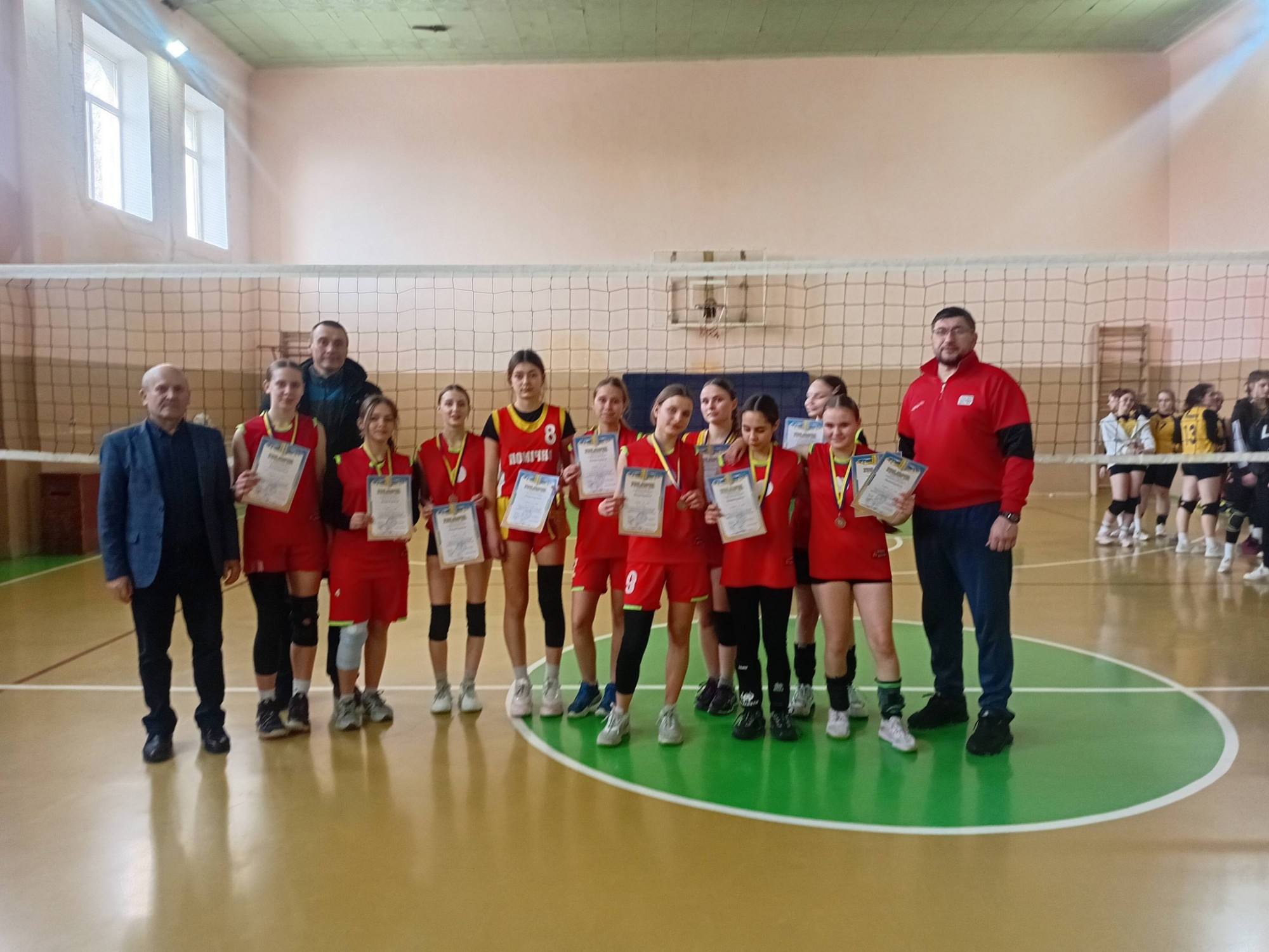 Обласні юнацькі спортивні ігри серед громад: у класичний волейбол грали дівчата