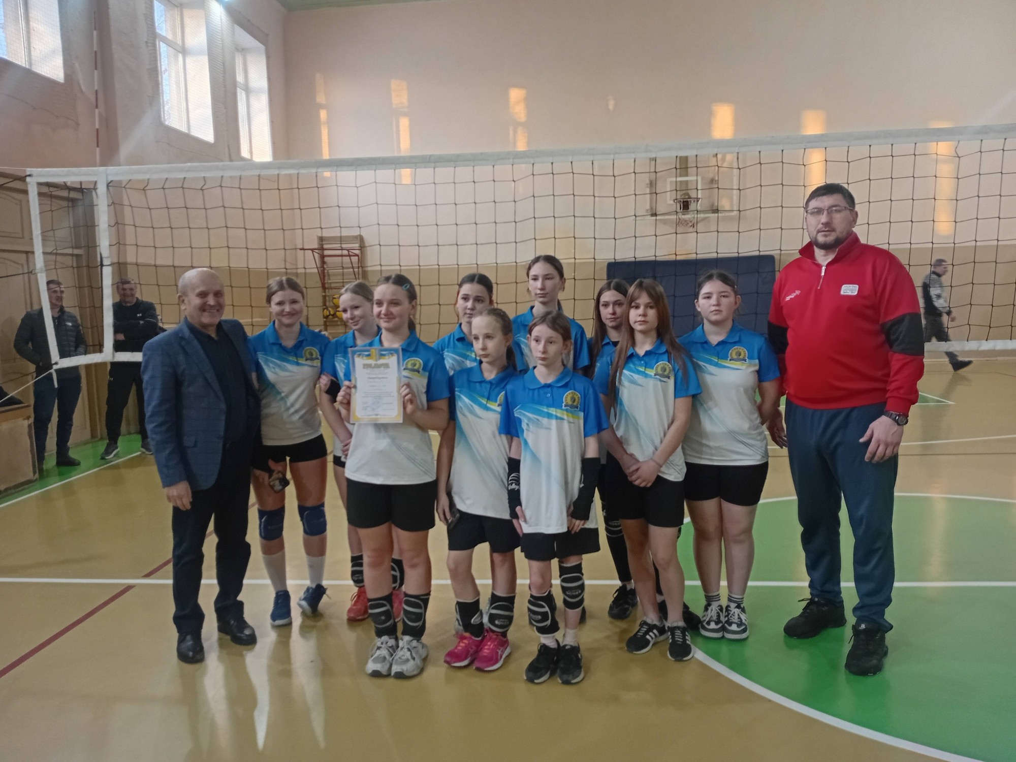 Обласні юнацькі спортивні ігри серед громад: у класичний волейбол грали дівчата