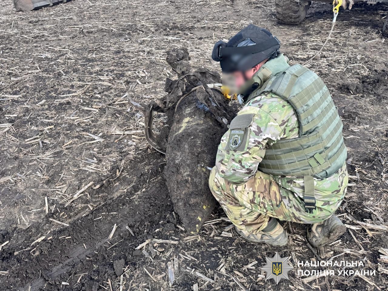 На Кіровоградщині знешкодили бойову частину крилатої ракети