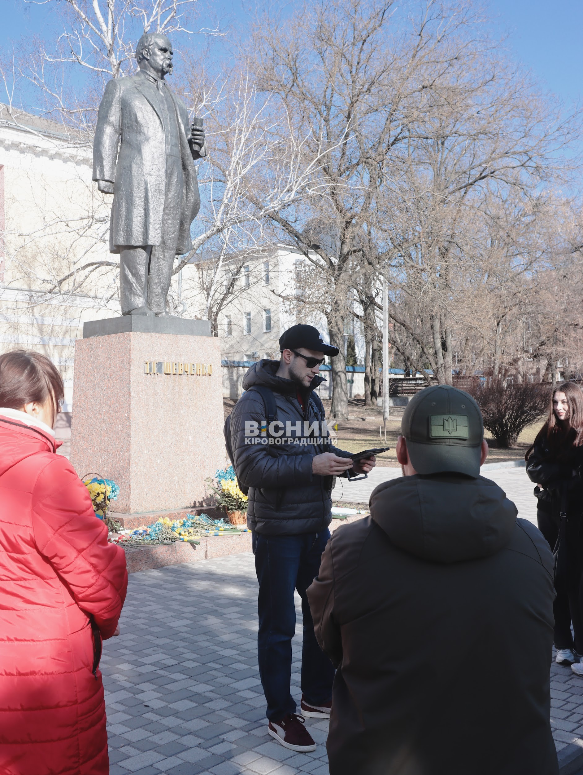 У Кропивницькому пройшла екскурсія «Шевченко 212» — містом, де пам'ятають Кобзаря