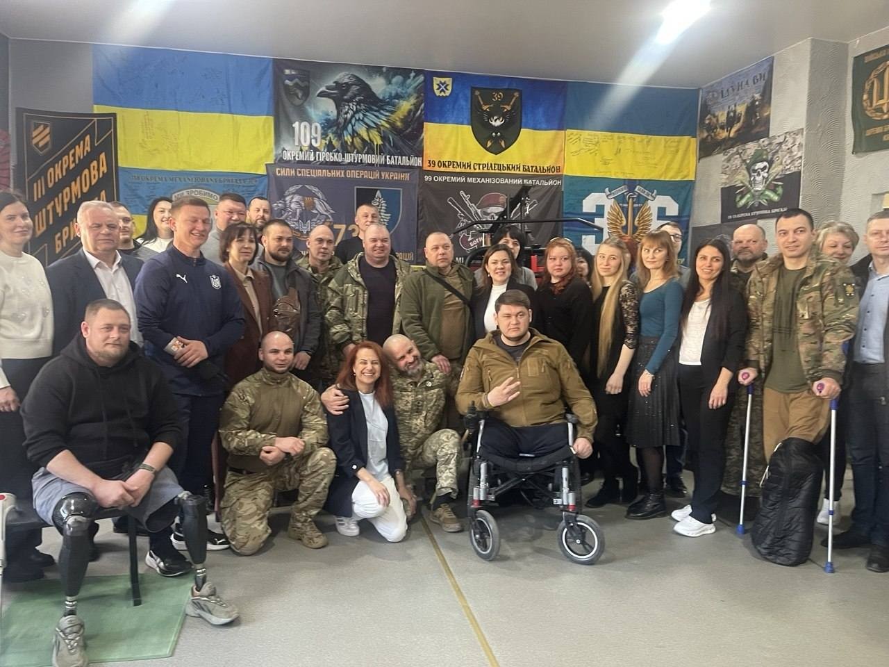 Міністерка у справах ветеранів Наталія Калмикова відвідала Знам'янку