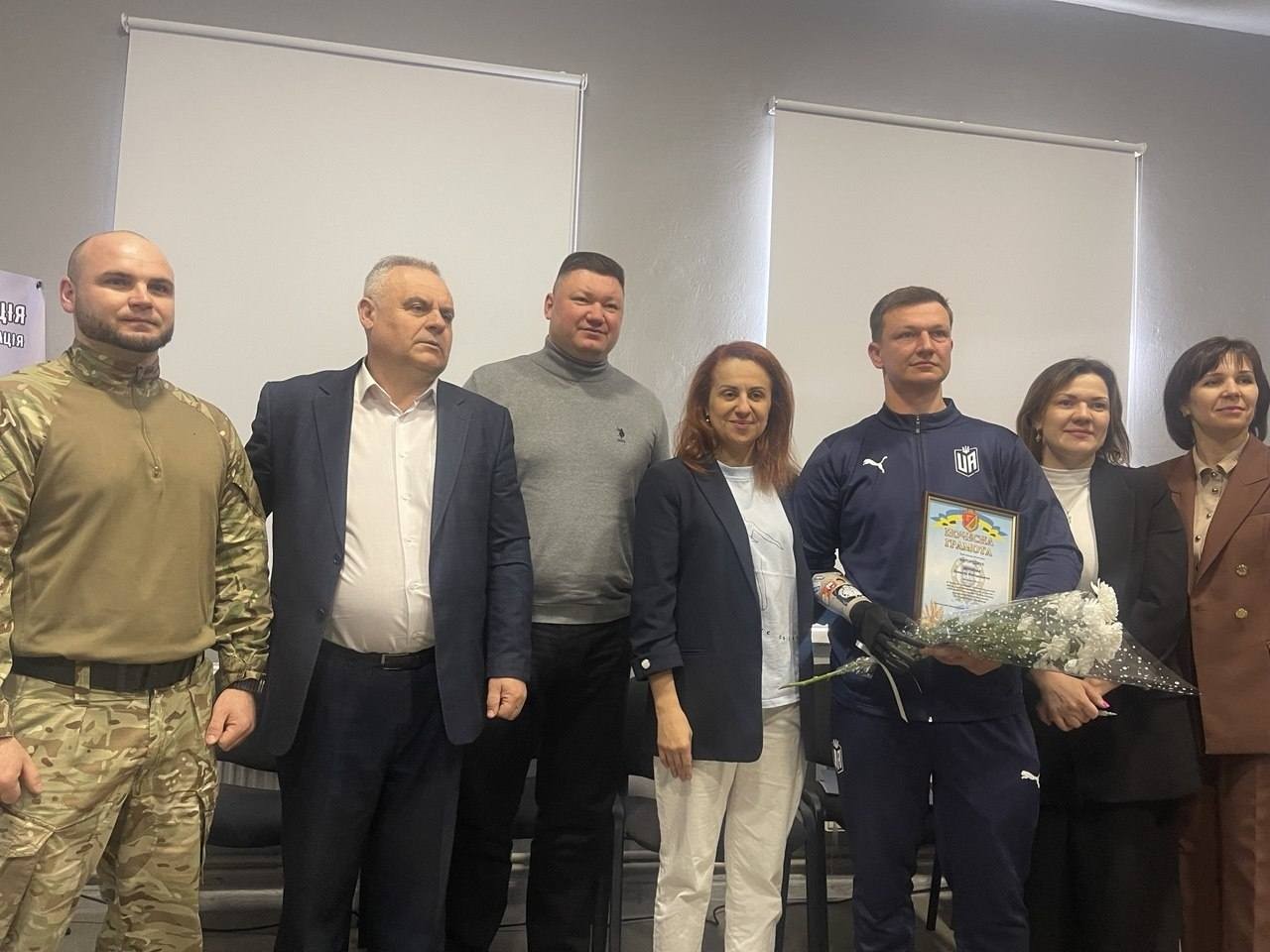 Міністерка у справах ветеранів Наталія Калмикова відвідала Знам'янку