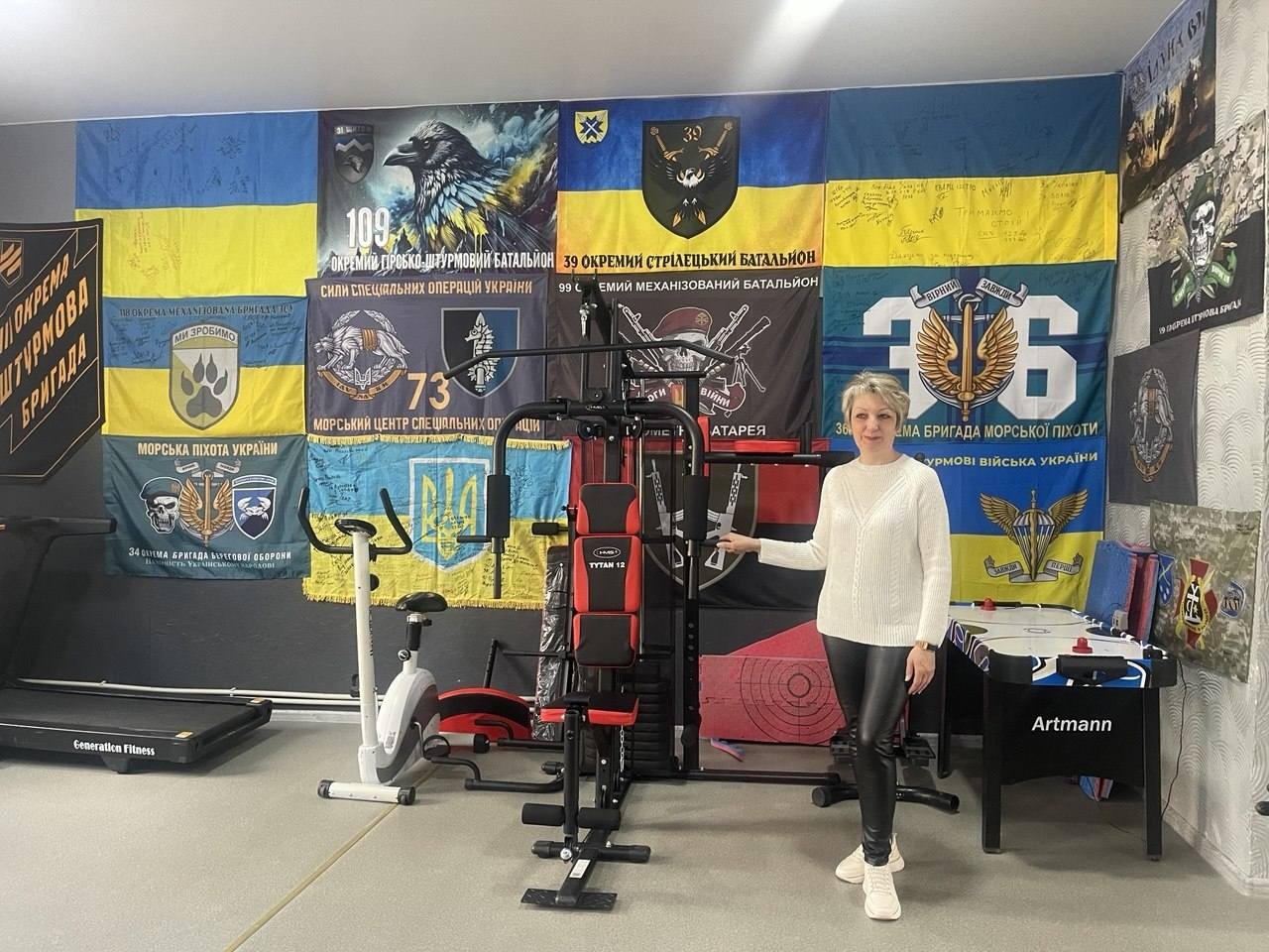 Міністерка у справах ветеранів Наталія Калмикова відвідала Знам'янку