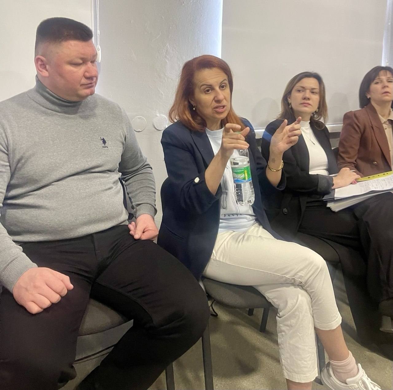 Міністерка у справах ветеранів Наталія Калмикова відвідала Знам'янку