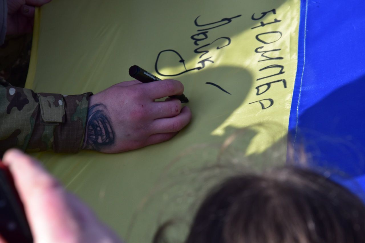 У Новопразькій громаді зустріли захисника, який повернувся з російського полону