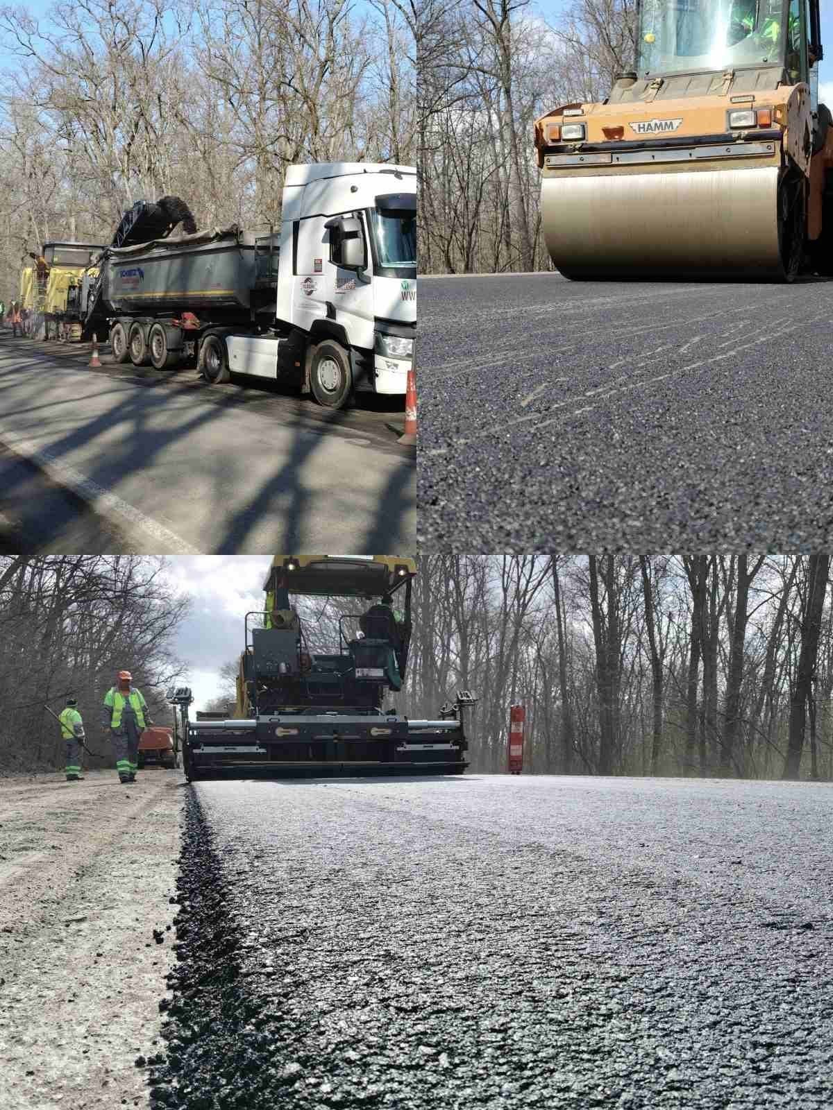 На Кіровоградщині тривають дорожні роботи