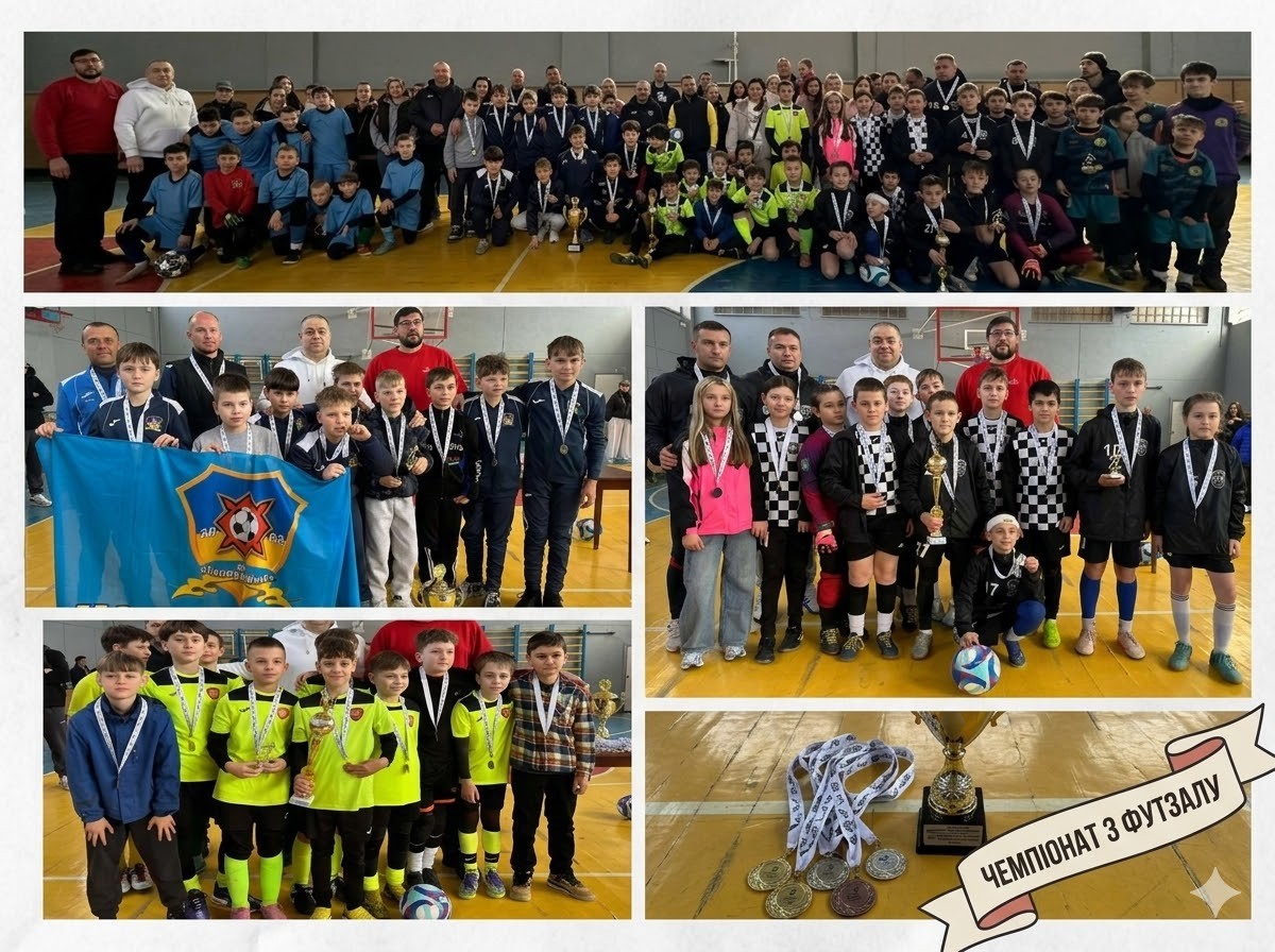 Перемога за Новоукраїнкою: «ДЮСШ 1» — чемпіон «Футзал ліги Колос U 11»