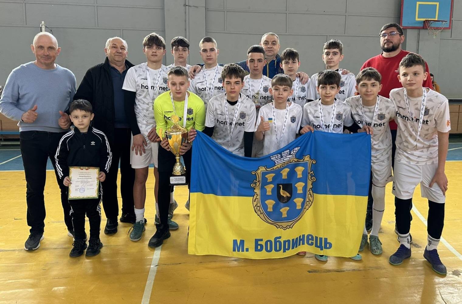 Команда "КЗ ДЮСШ" із Бобринця — найсильніша у «Футзал лізі Колос U 13»