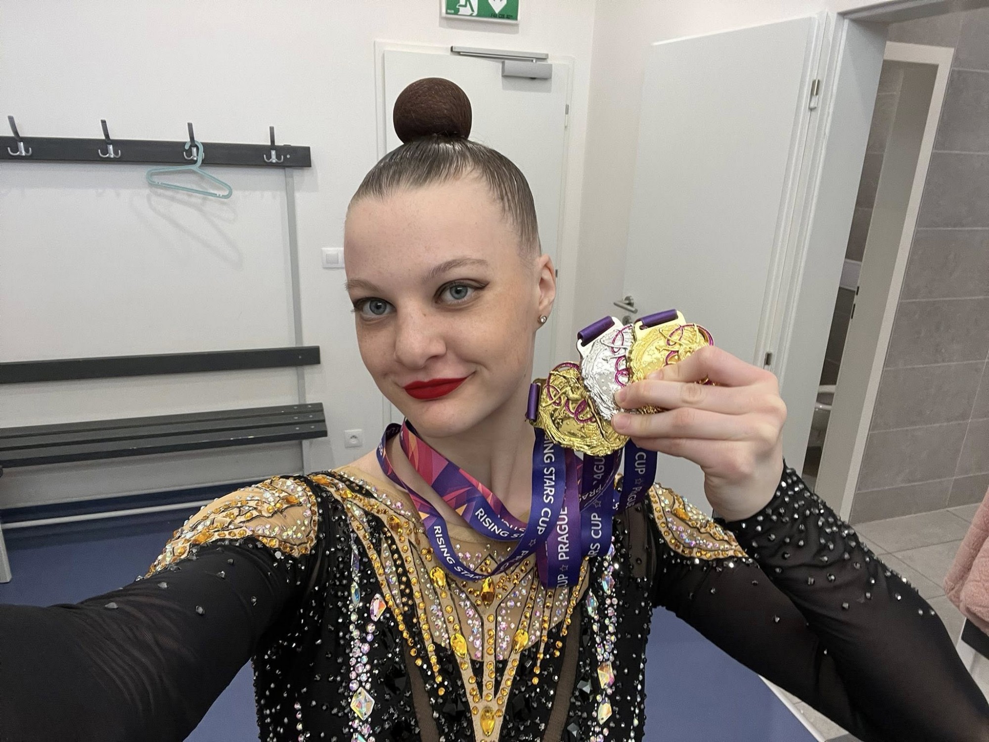 Кропивницька гімнастка Анастасія Скидан здобула золото на міжнародному турнірі у Празі