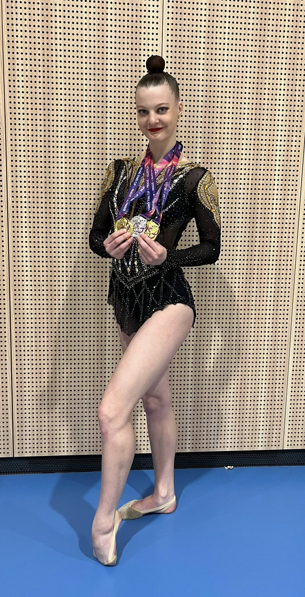 Кропивницька гімнастка Анастасія Скидан здобула золото на міжнародному турнірі у Празі