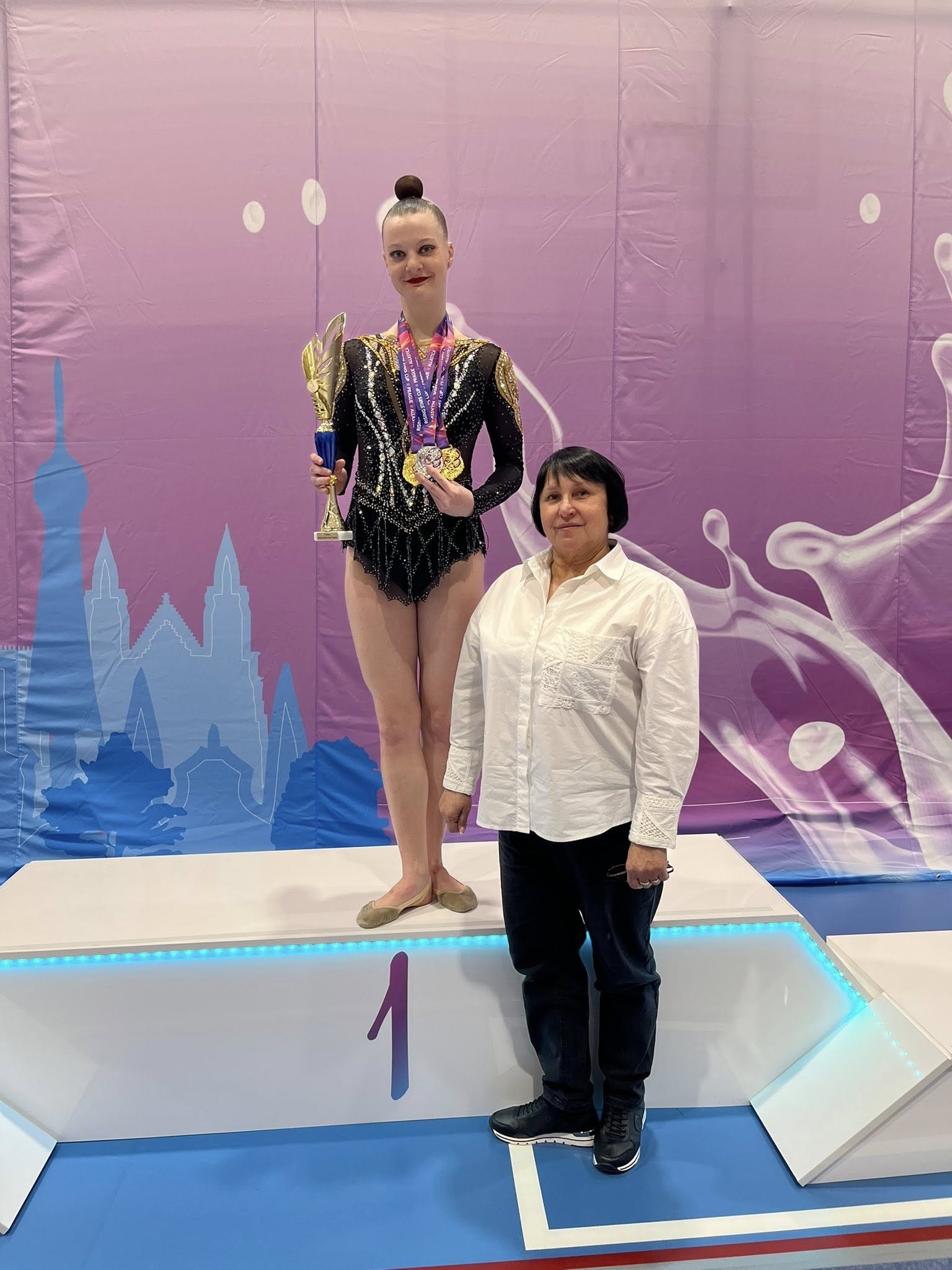 Кропивницька гімнастка Анастасія Скидан здобула золото на міжнародному турнірі у Празі