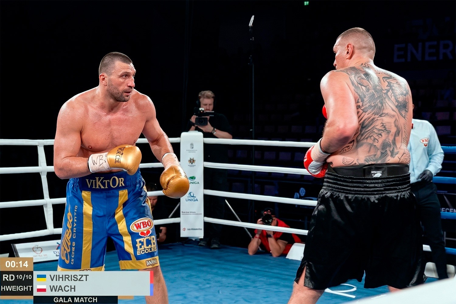 Вихрист захистив титул чемпіона Європи WBO у Будапешті Вихрист захистив титул чемпіона Європи WBO у Будапешті