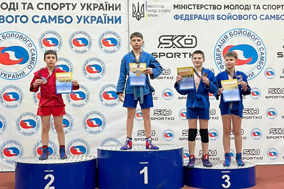 Кропивничанин Данил Гарькавий став чемпіоном України з бойового самбо