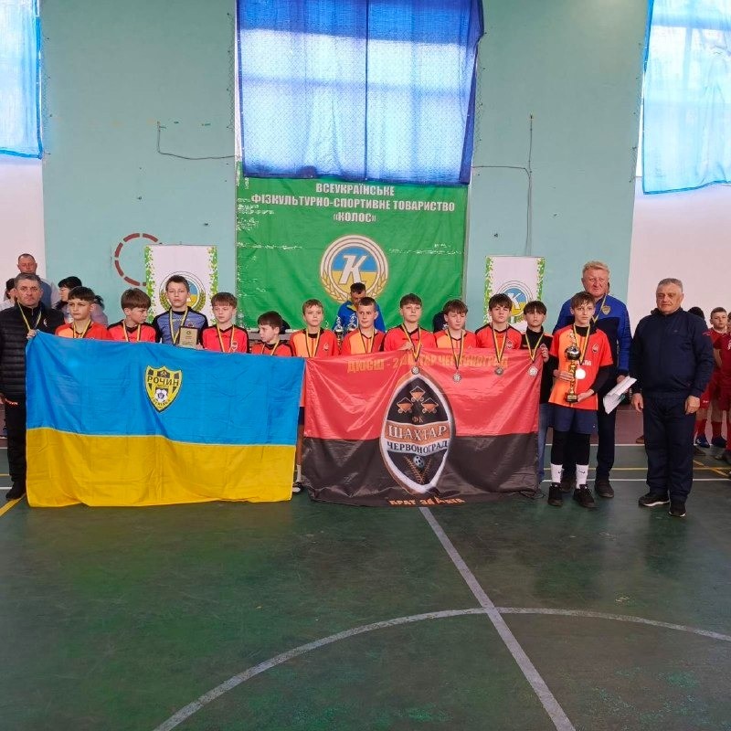 ФК "Чайка (с. Бандурове Гайворонської громади) — срібний призер Всеукраїнського чемпіонату ГО ВФСТ "КОЛОС" з футзалу серед команд юнаків