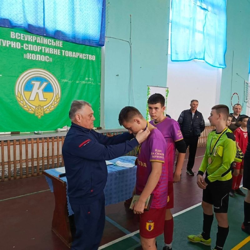 ФК "Чайка (с. Бандурове Гайворонської громади) — срібний призер Всеукраїнського чемпіонату ГО ВФСТ "КОЛОС" з футзалу серед команд юнаків