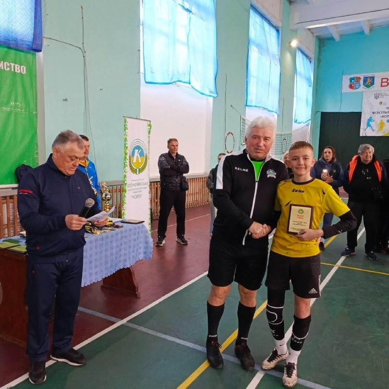 ФК "Чайка (с. Бандурове Гайворонської громади) — срібний призер Всеукраїнського чемпіонату ГО ВФСТ "КОЛОС" з футзалу серед команд юнаків