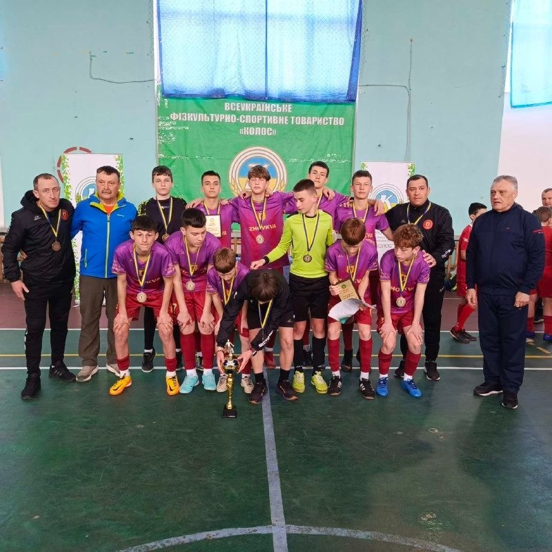 ФК "Чайка (с. Бандурове Гайворонської громади) — срібний призер Всеукраїнського чемпіонату ГО ВФСТ "КОЛОС" з футзалу серед команд юнаків