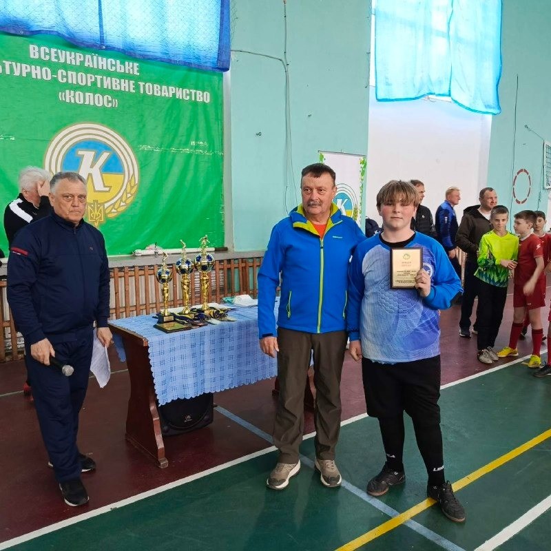 ФК "Чайка (с. Бандурове Гайворонської громади) — срібний призер Всеукраїнського чемпіонату ГО ВФСТ "КОЛОС" з футзалу серед команд юнаків