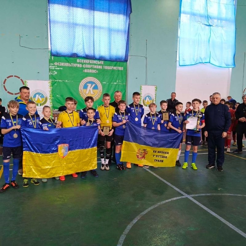 ФК "Чайка (с. Бандурове Гайворонської громади) — срібний призер Всеукраїнського чемпіонату ГО ВФСТ "КОЛОС" з футзалу серед команд юнаків