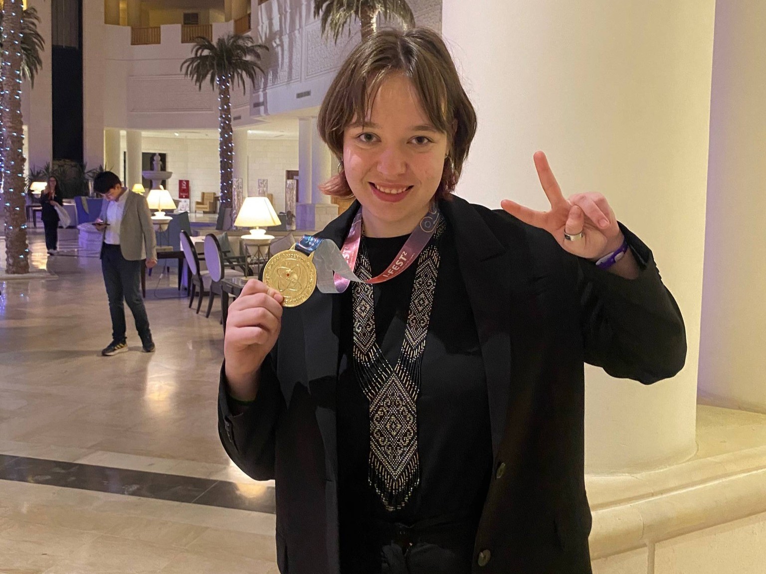 Тріумф на міжнародній арені: Мирослава Ковальова з Кропивницького виборола золото на міжнародному фестивалі I-FEST-2026 у Тунісі