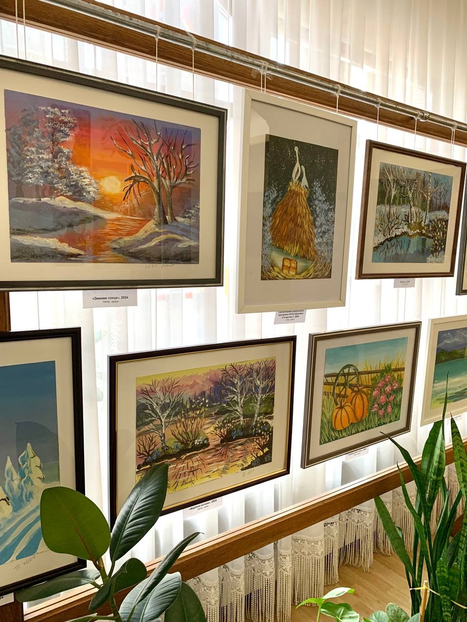 «Магія кольору» як ліки для душі: у Кропивницькому відкрилася виставка Тетяни Костенко