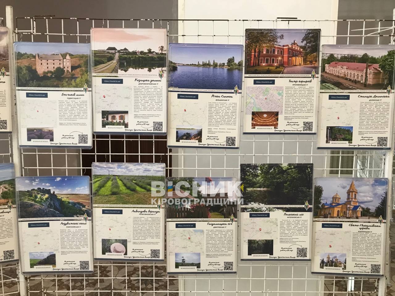 У Світловодську презентували проєкт про туристичний потенціал громад Кіровоградщини