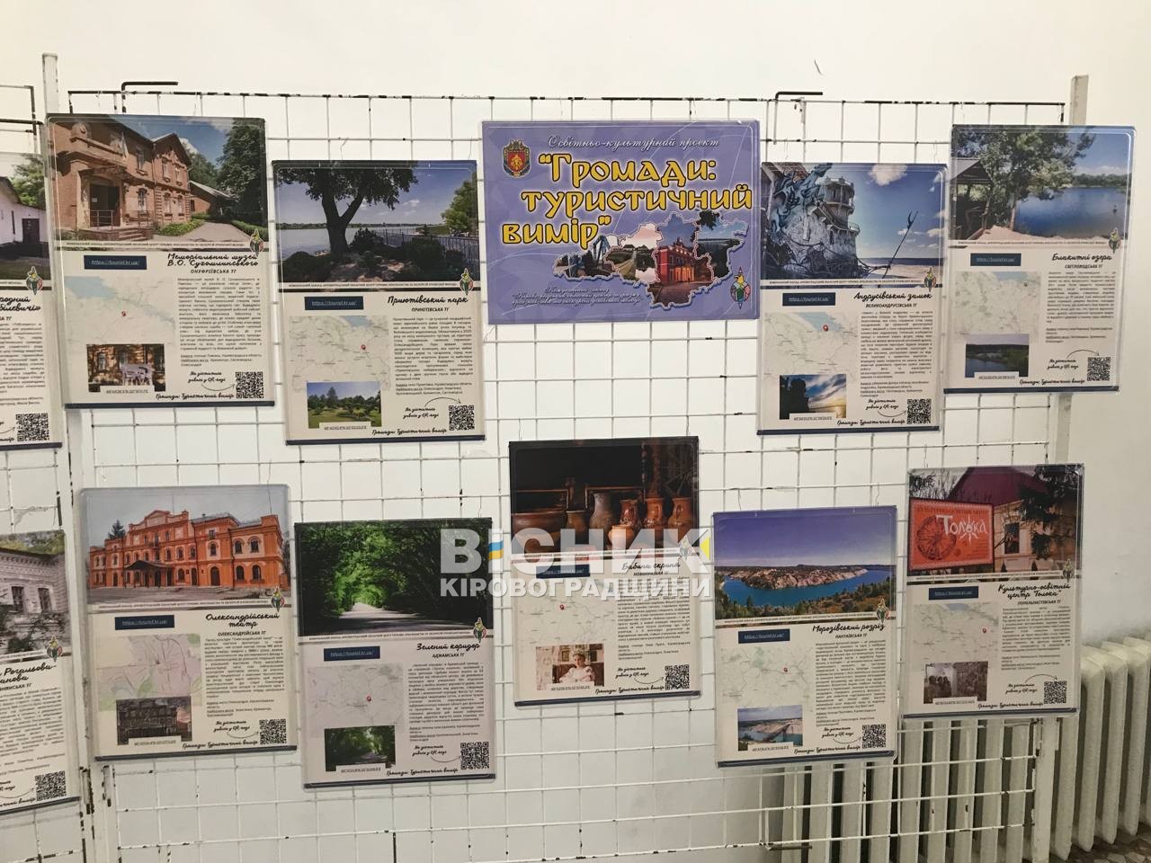 У Світловодську презентували проєкт про туристичний потенціал громад Кіровоградщини
