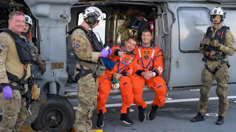 Космічна місія «Артеміда 2» успішно завершена