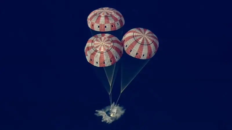 Космічна місія «Артеміда 2» успішно завершена