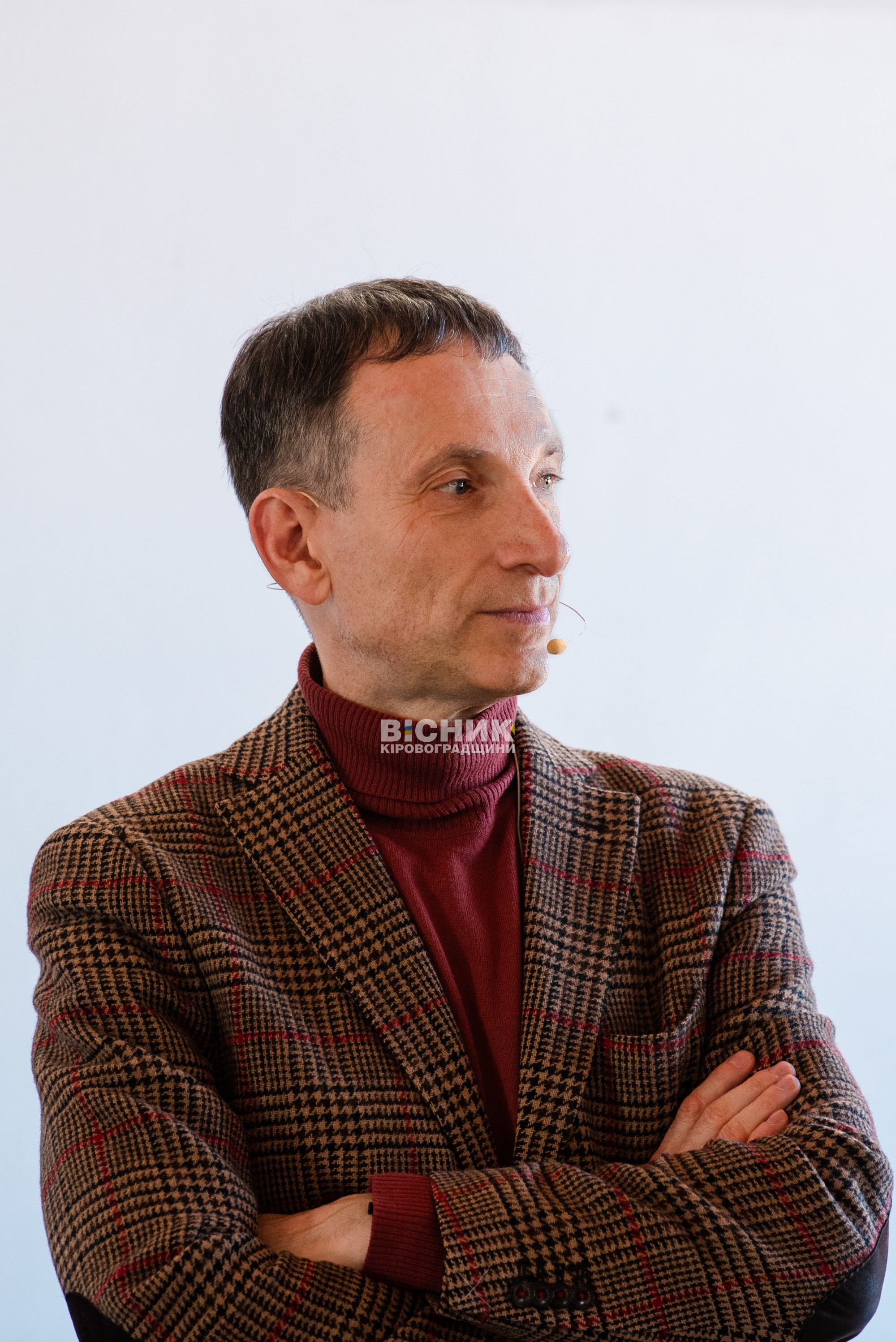 «Центр — не провінція»: зустріч з Віталієм Портніковим у Кропивницькому