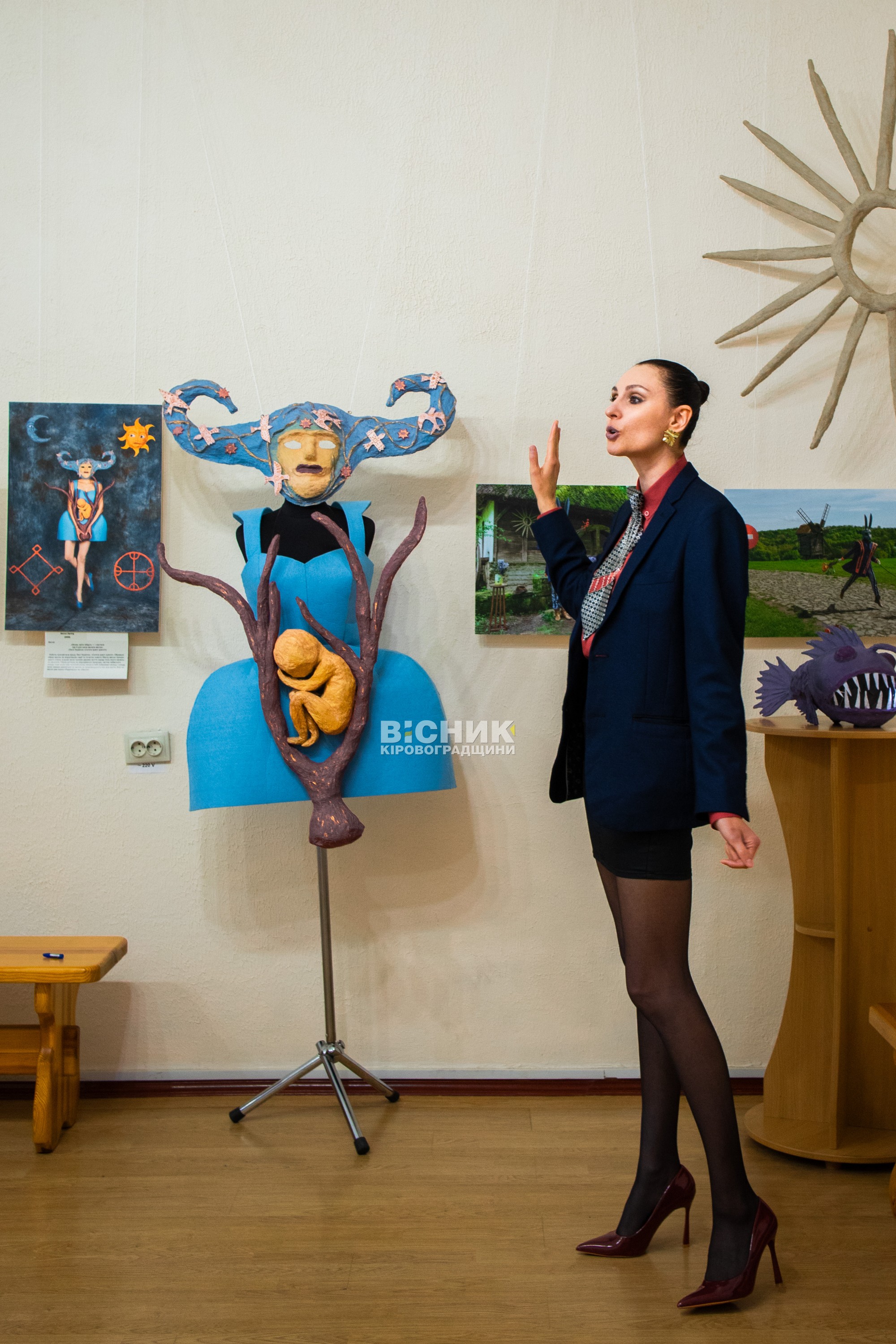 У Кропивницькому презентували мистецький проєкт «Сюрреалістичний калейдоскоп»