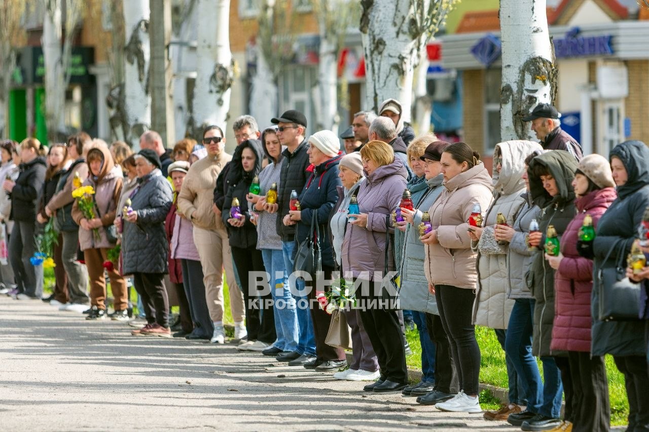 У день Радониці у Світловодську помолилися за полеглих захисників і захисниць України