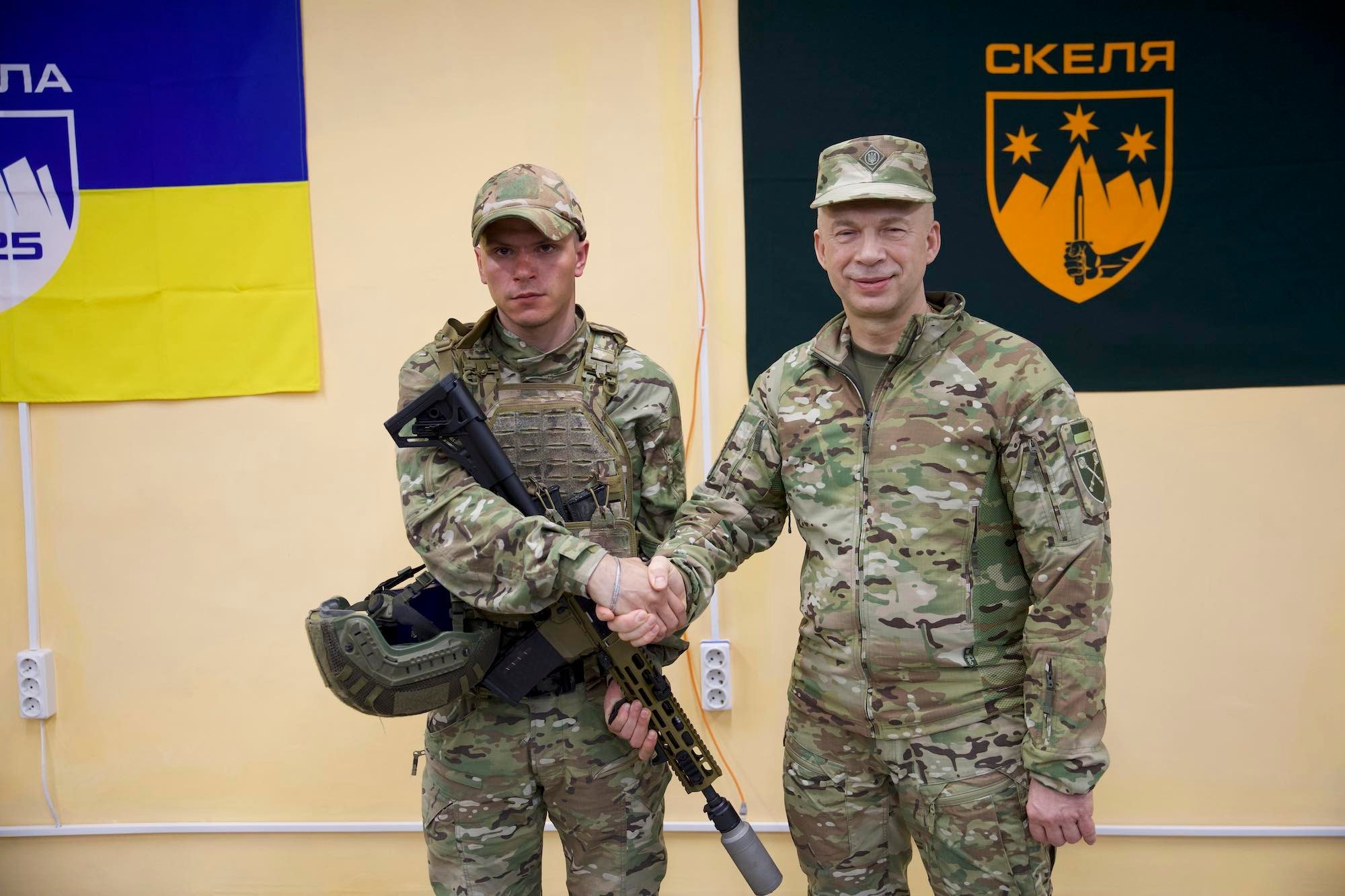 Знам'янчанин Сергій Пугач отримав «Хрест хоробрих» від головнокомандувача ЗСУ