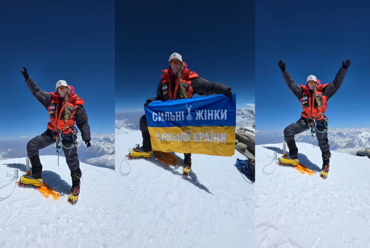 Українка Ірина Галай підкорила сьому за висотою вершину світу — гору Дхаулагірі