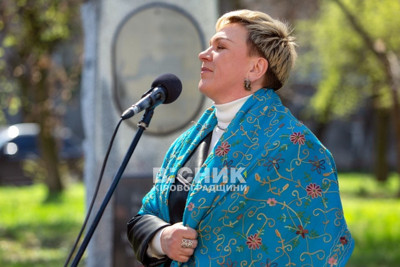 У Світловодську вшанували пам'ять жертв і героїв Чорнобиля