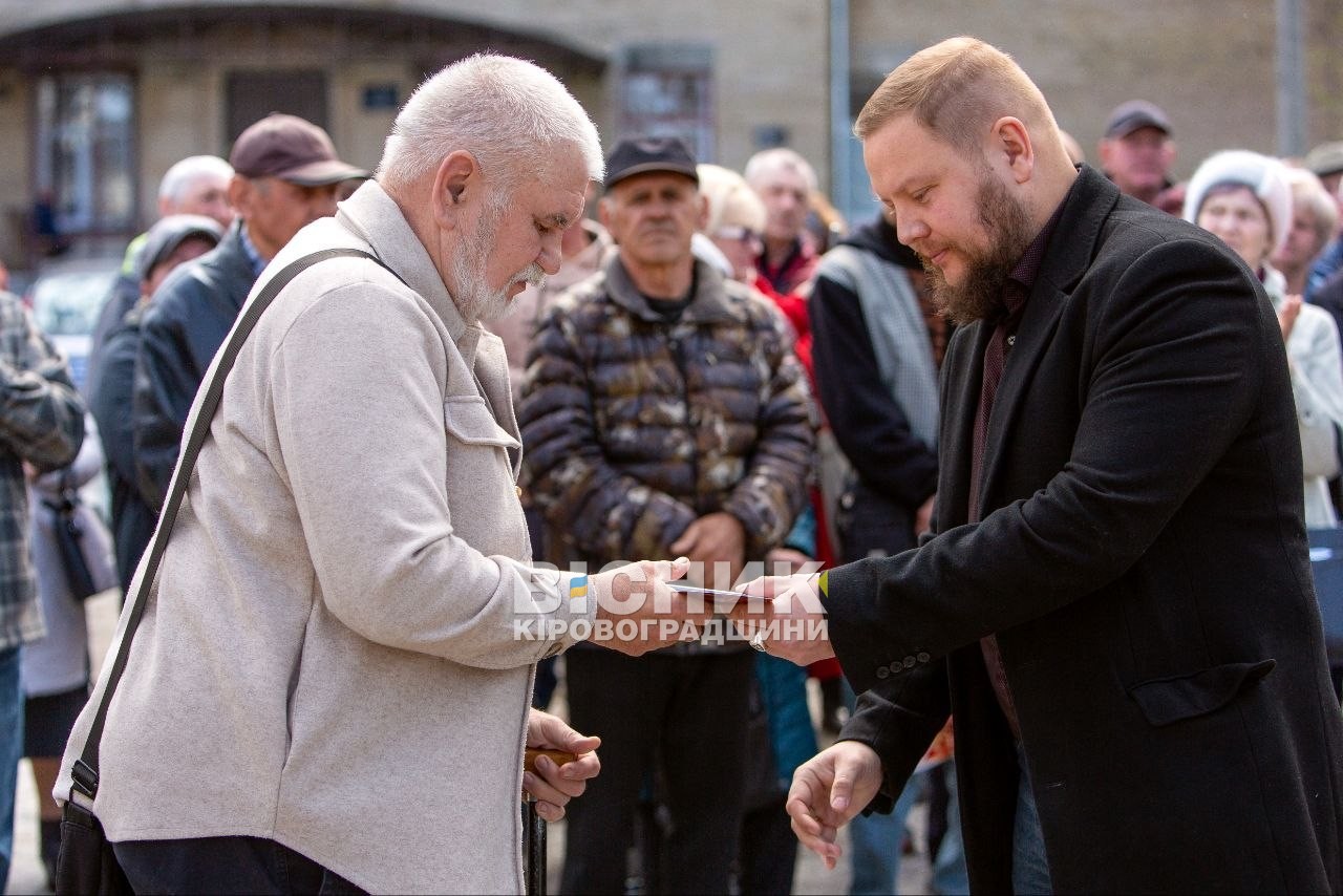 У Світловодську вшанували пам'ять жертв і героїв Чорнобиля
