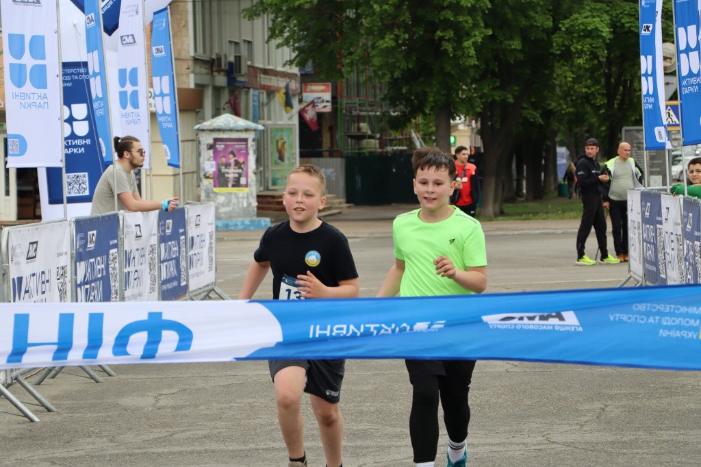 В Олександрії відбувся оздоровчий забіг у межах проєкту «Активні парки»