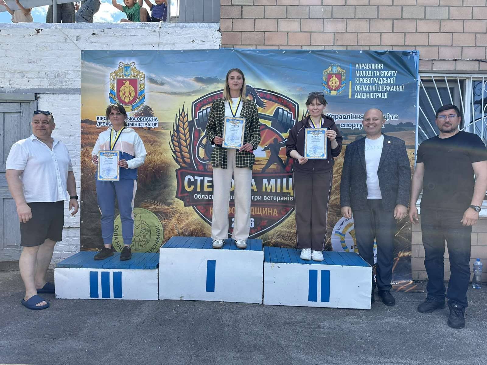 Обласні ветеранські ігри «Степова міць»: визначили переможців Новоукраїнського району 