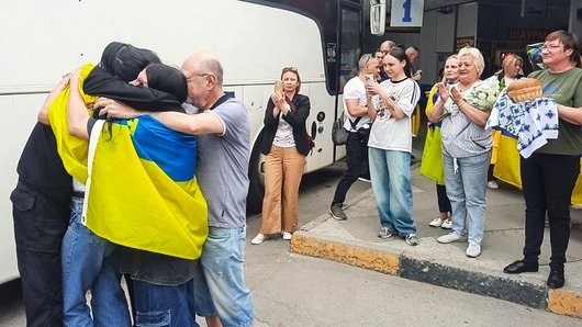 У Кропивницькому зустріли захисника Олександра Іщенка, визволеного з російського полону